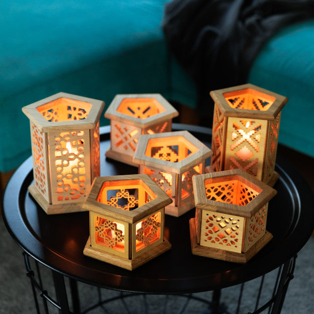 Wooden Lanterns